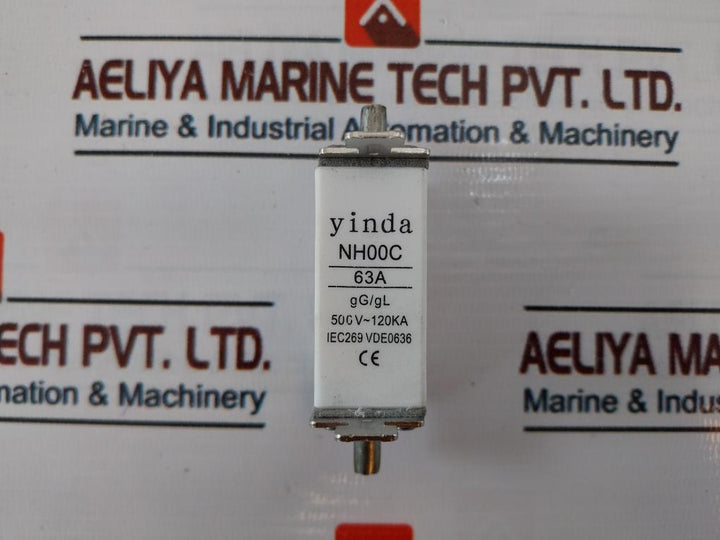 Yinda Nh00C Fuse 63A 500V 120Ka