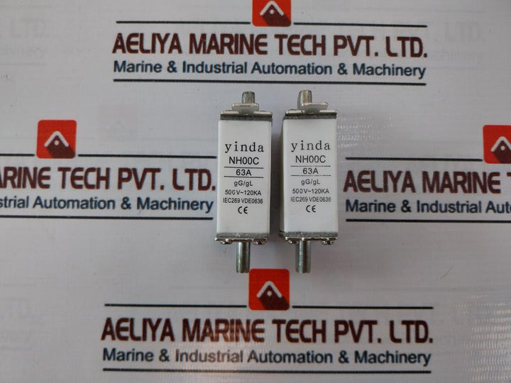 Yinda Nh00C Fuse 63A 500V 120Ka