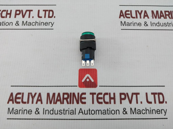 Yj-la16-11Bn-y-g Yijia 1314001000059 Momentary Push-button Switch 250V Ac 5A