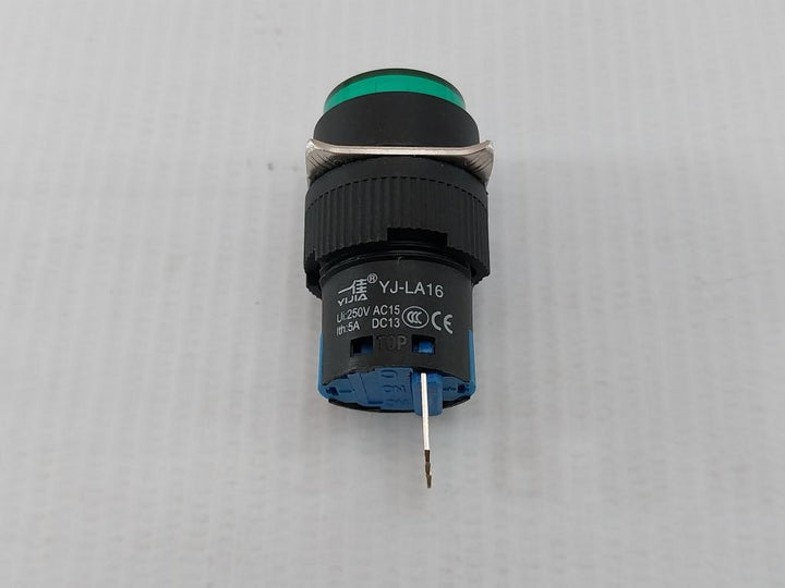 Yj-la16-11Bn-y-g Yijia 1314001000059 Momentary Push-button Switch 250V Ac 5A