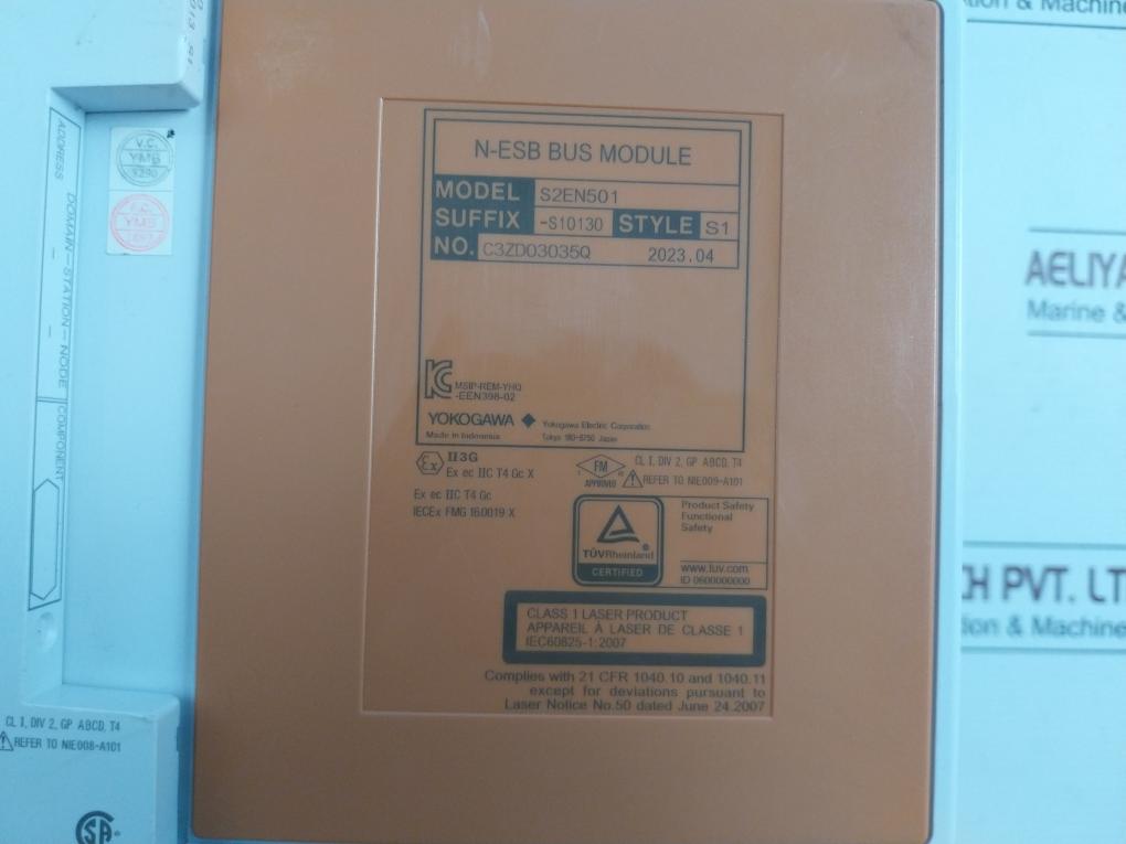 Yokogawa-100-240-Vac-50-60-Hz-N-Esb-Bus-Communication-Unit-S2EN501-S10130-S1-210544-11