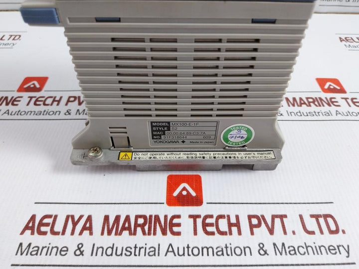 Yokogawa-100-240Vac-50-60Hz-Data-Acquisition-Unit-Mx100-e-1F-208430-9
