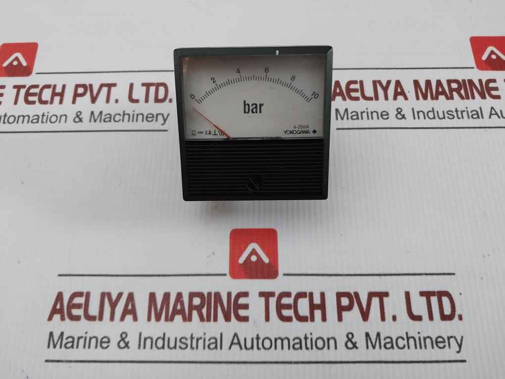 Yokogawa 0 To 10 Bar Analog Panel Meter 2093A