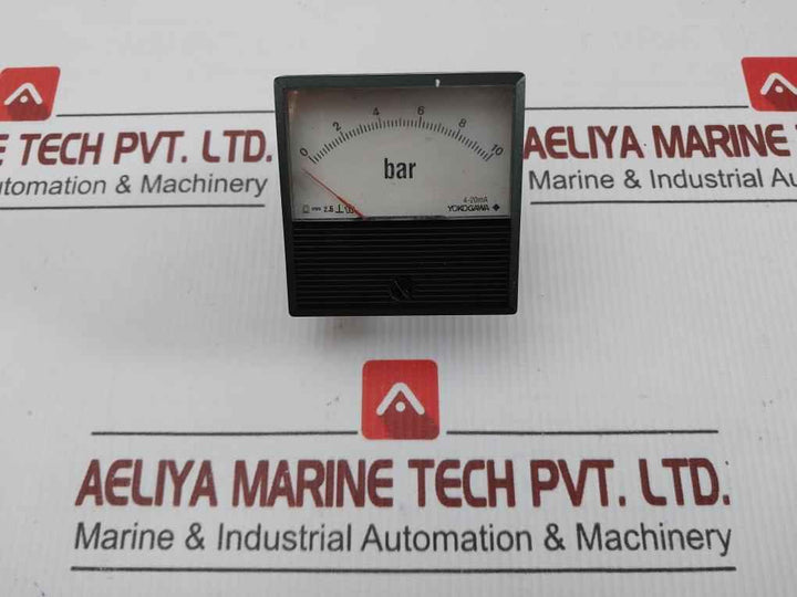 Yokogawa 0 To 10 Bar Analog Panel Meter 2093A