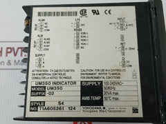 Yokogawa 100-240Vac 50-60Hz 20Va Max. Digital Indicator With Alarm Um350