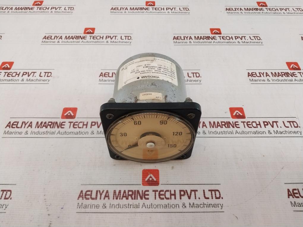 Yokogawa 103011Mt-custom-4 Analog Panel Pressure Meter 0-10 Vdc 0-150 Psi