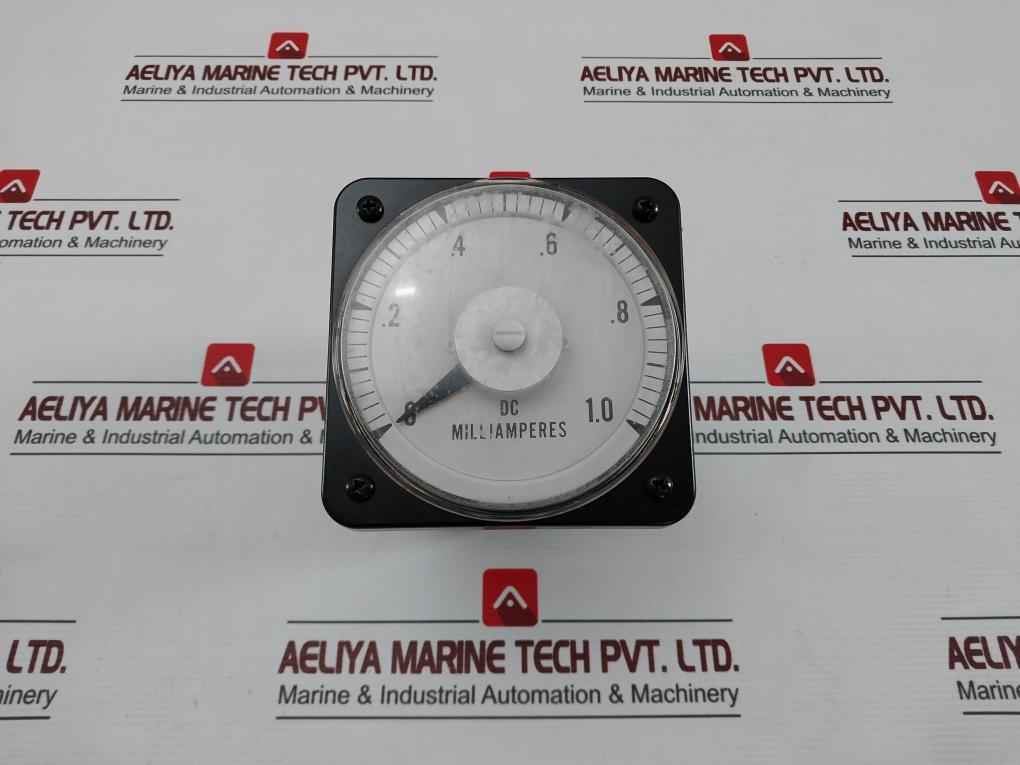 Yokogawa 103111Fafa Analog Ammeter 0 To 1.0 Ma