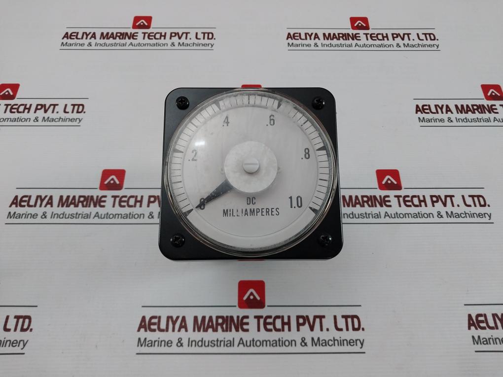 Yokogawa 103111Fafa Analog Ammeter 0 To 1.0 Ma
