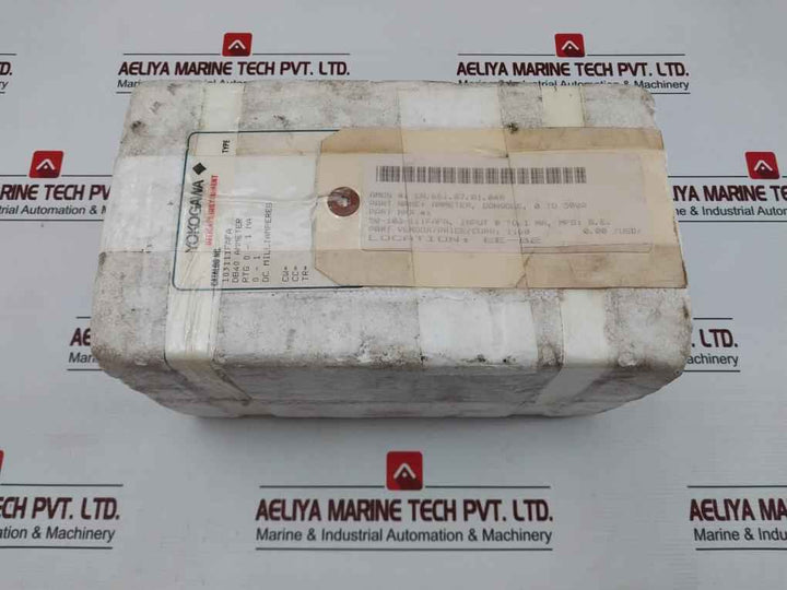 Yokogawa 103111Fafa Analog Ammeter 0 To 1.0 Ma