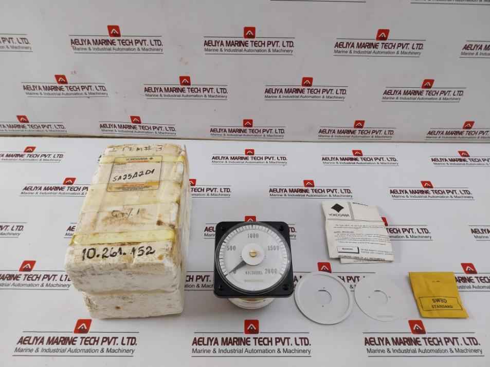 Yokogawa 103111Fazz7Ssy Analog Ammeter And Volt Panel Meter Db-40,0 To 2000