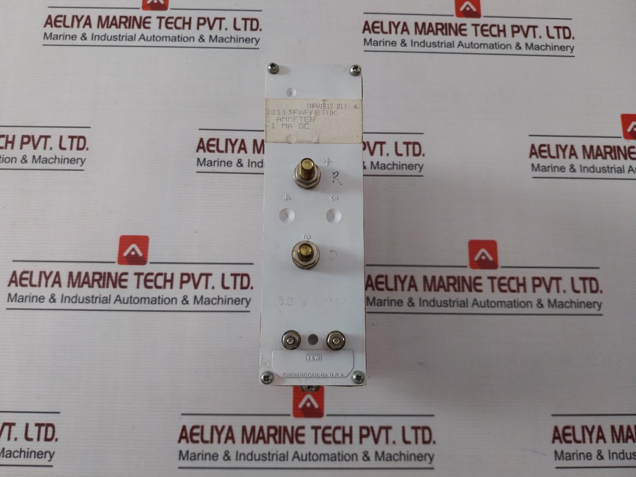 Yokogawa 180113Fafa8Tuk Draft Meter 0-1Ma Dc D-2840K10 H2