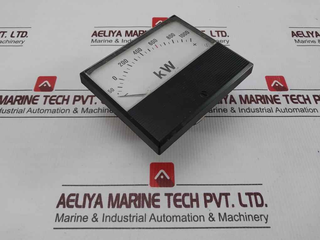 Yokogawa 2086A Analog Kilowatt Meter 150-0-1000/1200 Kw 4-20 Ma