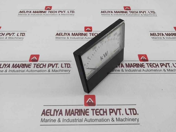 Yokogawa 2086A Analog Kilowatt Meter 150-0-1000/1200 Kw 4-20 Ma