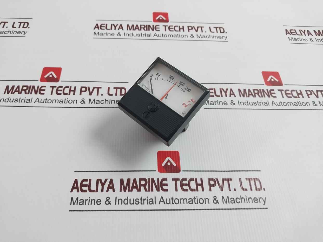 Yokogawa 2093A Analog Ammeter 0-200/600 A ~2.5