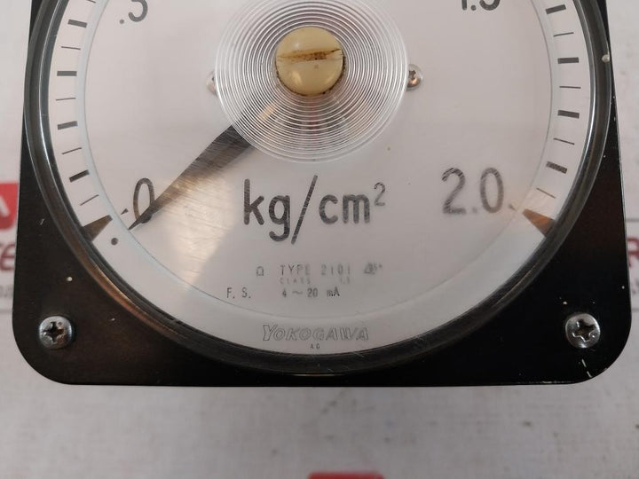 Yokogawa 2101 D.C. Ammeter 4-20 Ma C9051Ny B9050Ta 22225U 20053