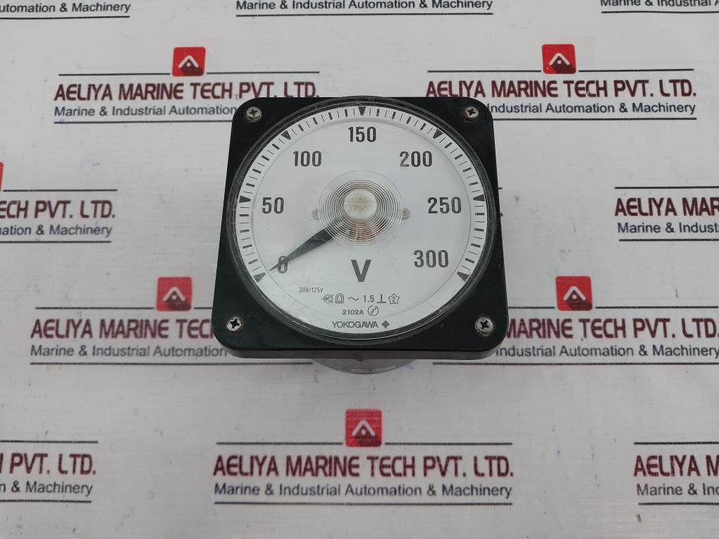 Yokogawa 2102A Ac Voltmeter 0-300V