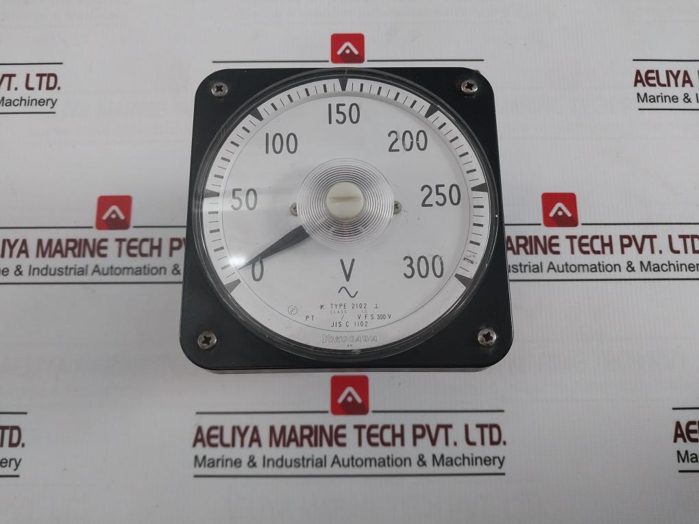 Yokogawa 2102 Ac Voltmeter Ac 2600V B9050Tn 0-300V 88462M