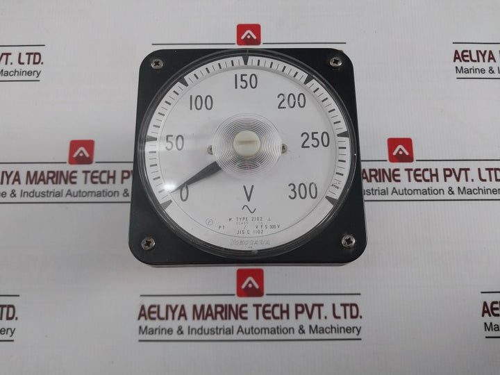 Yokogawa 2102 Ac Voltmeter Ac 2600V B9050Tn 0-300V 88462M