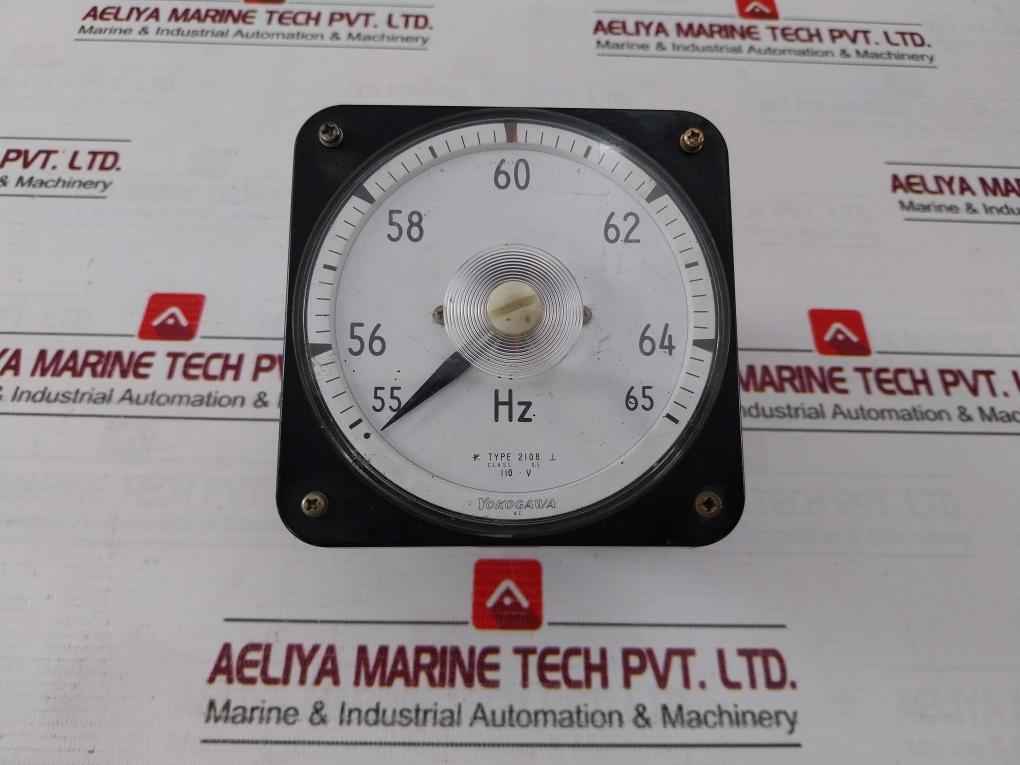 Yokogawa 2108 Frequency Meter 55-65 Hz 2600V