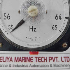 Yokogawa 2108 Frequency Meter 55-65 Hz 2600V