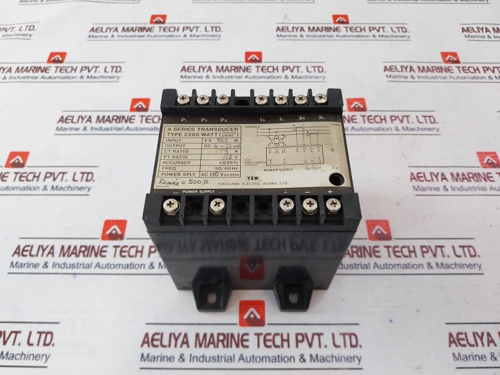 Yokogawa 2285 WATT A Series Transducer Ac110V 50/60Hz