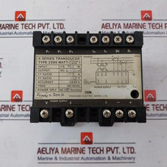 Yokogawa 2285 WATT A Series Transducer Ac110V 50/60Hz