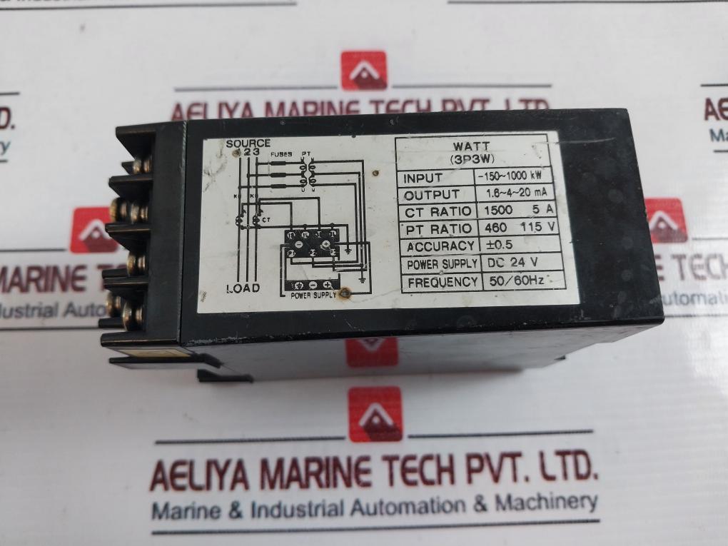 Yokogawa 2465 watt (3p3w) Power Line Transducer -150~1000 kw
