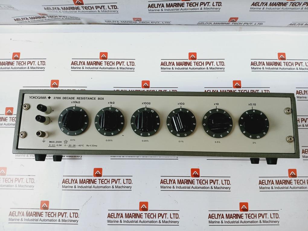 Yokogawa 278610 Decade Resistance Box Max 250V