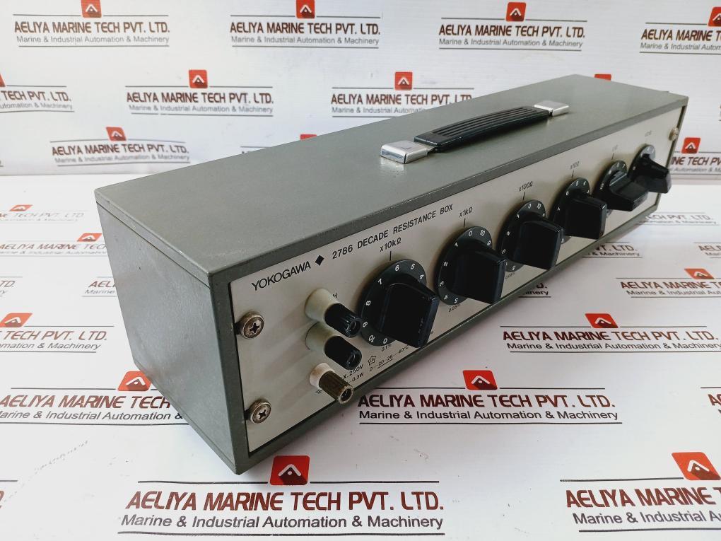 Yokogawa 278610 Decade Resistance Box Max 250V