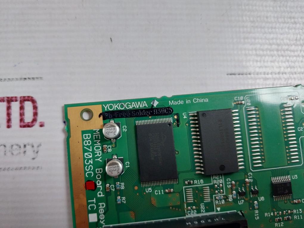Yokogawa A30C5 Memory Board Assembly B8703Sc Ywp-af