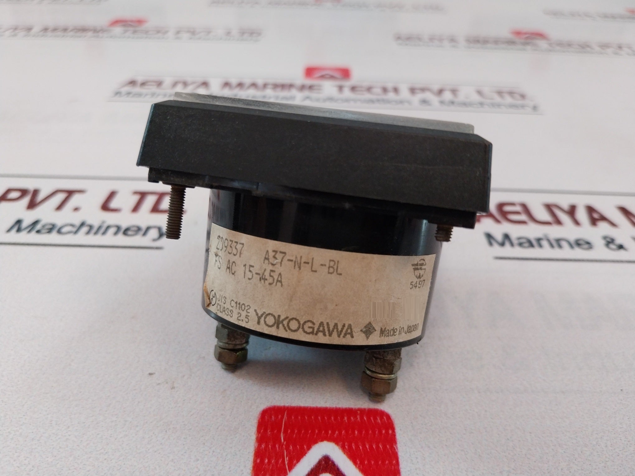 Yokogawa A37-n-l-bl Panel Meter 209337