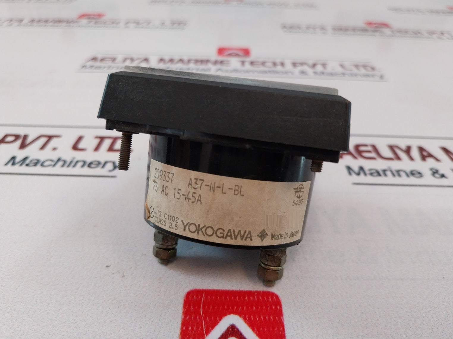 Yokogawa A37-n-l-bl Panel Meter 209337