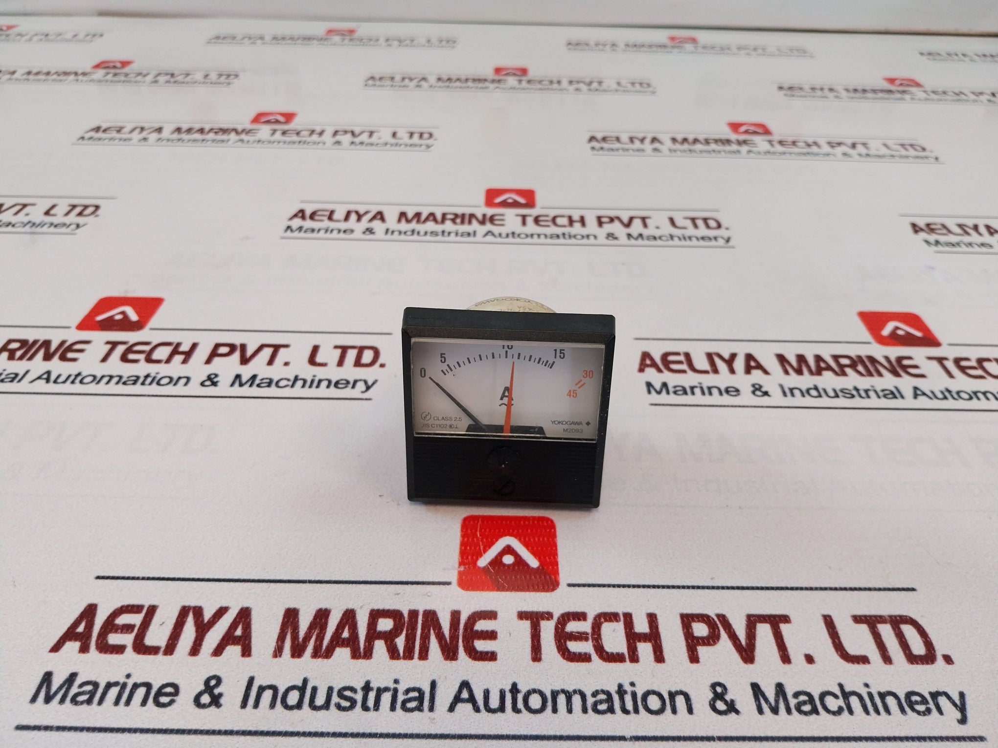 Yokogawa A37-n-l-bl Panel Meter 209337