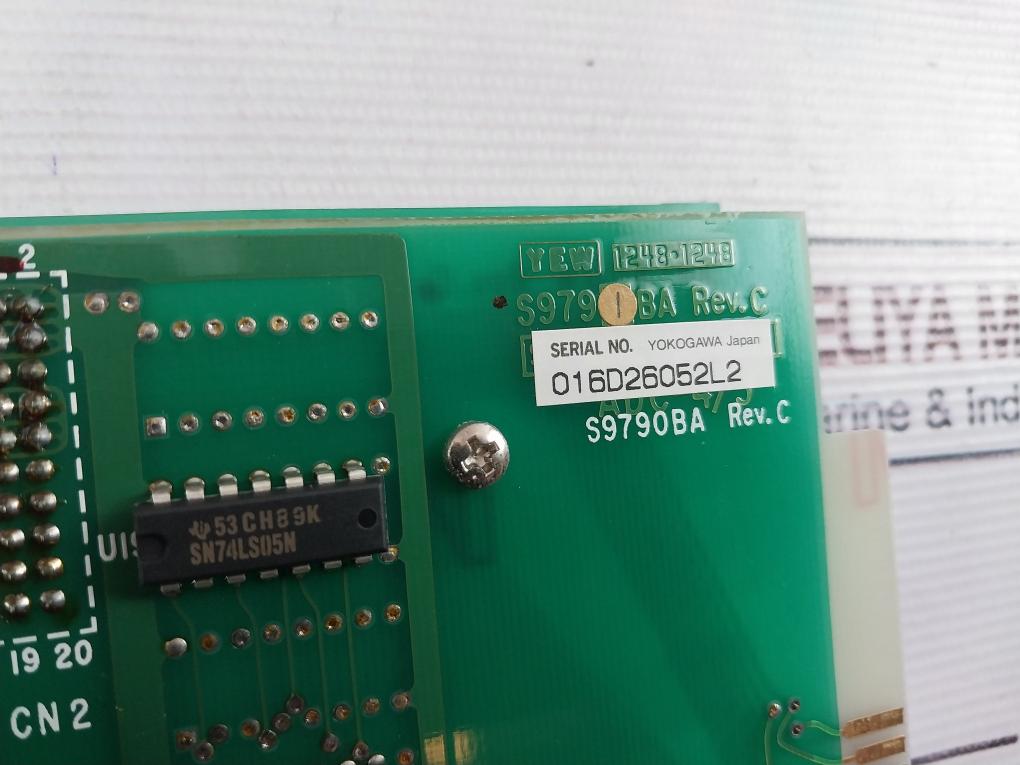 Yokogawa Ad5 Printed Circuit Board Pcb Module Rev: C S9890Bp-02, S9790Ba