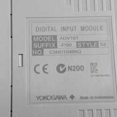 Yokogawa Adv161-p00 S2 Digital Input Module C3nd10496g