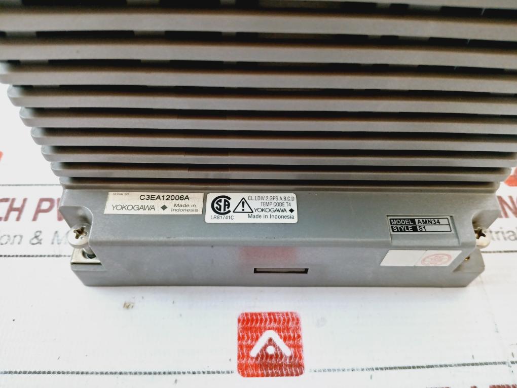 Yokogawa Amc80 Multipoint Analog I/O Module With Amn34 Nest