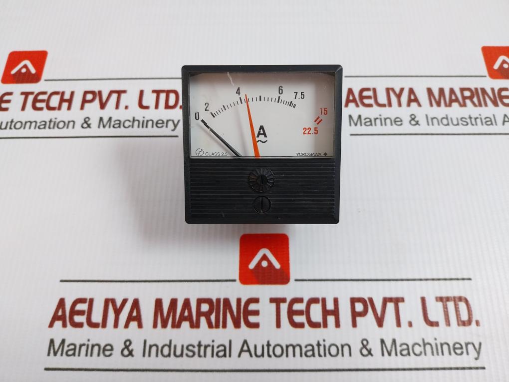 Yokogawa Analog Ampere Meter 0 To 22.5A A00-n-l-bl