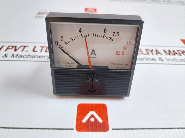 Yokogawa Analog Ampere Meter 0 To 22.5A A00-n-l-bl