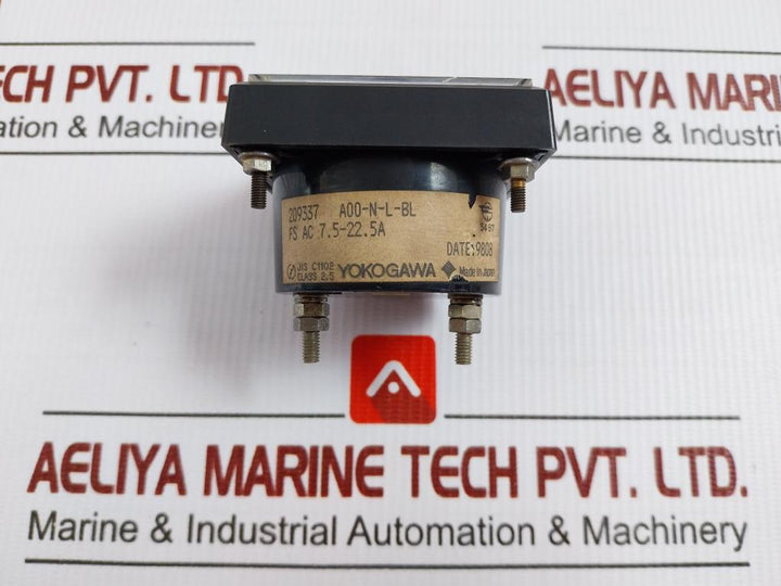 Yokogawa Analog Ampere Meter 0 To 22.5A A00-n-l-bl