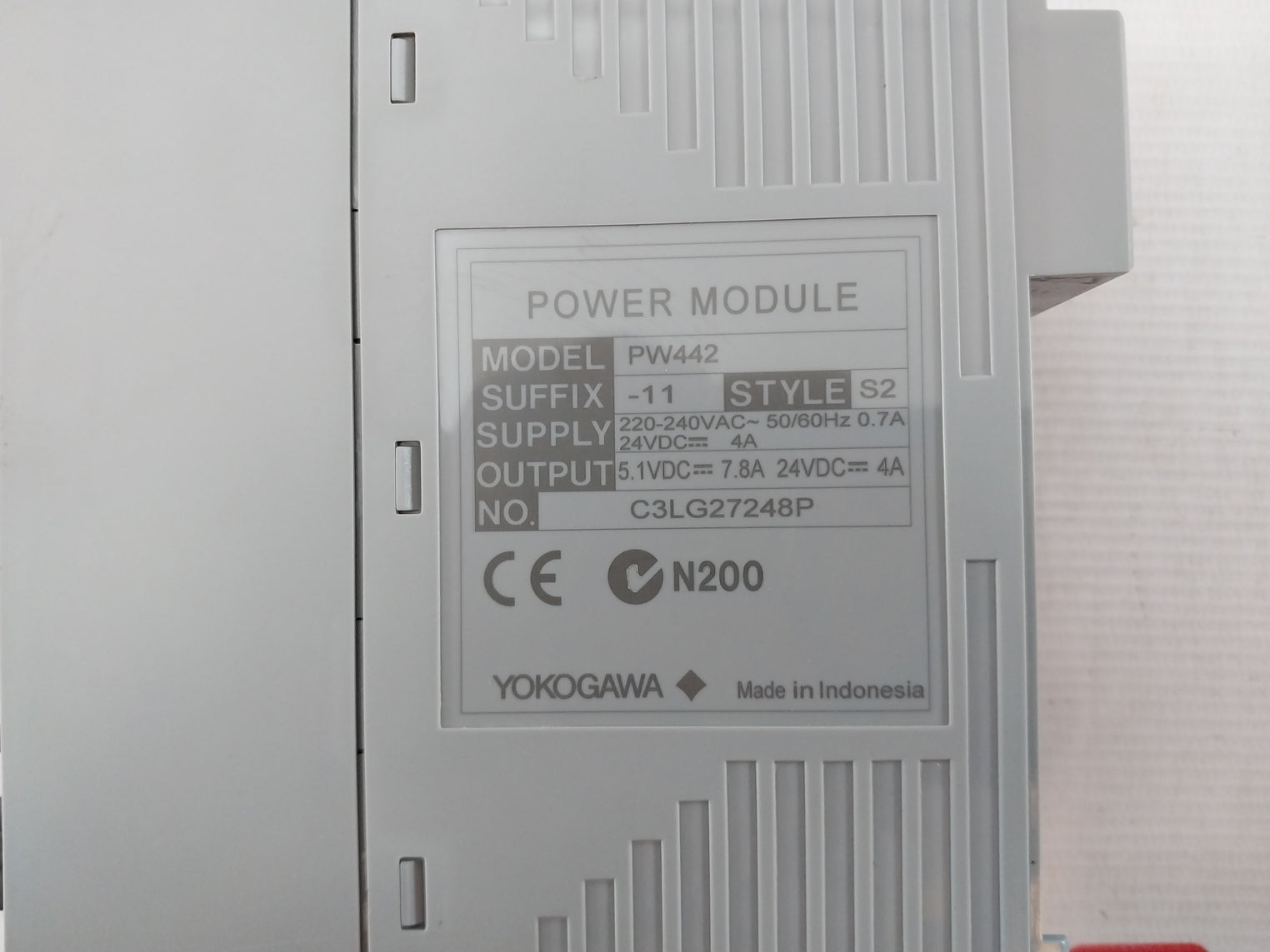 Yokogawa Avr10D Duplexed V Net Router Complete Plc Unit Q22021 C2Lg21015C
