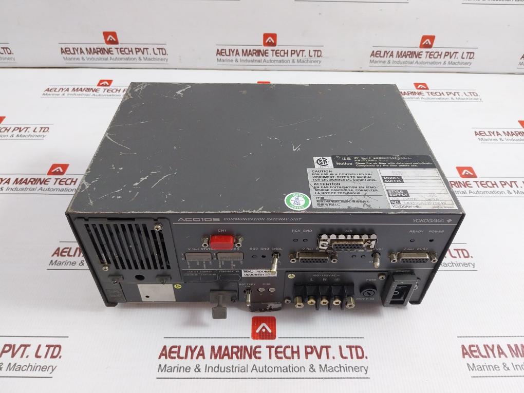 Yokogawa Communication Gateway Unit 100-120Vac/50-60Hz Part No Acg10S