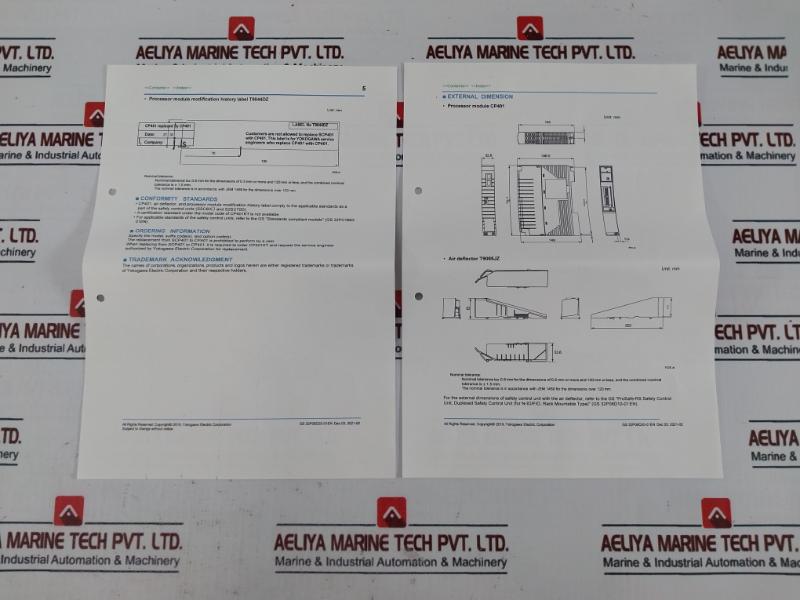 Yokogawa Cp401 Processor Module Kcc-rem-yhq-een122