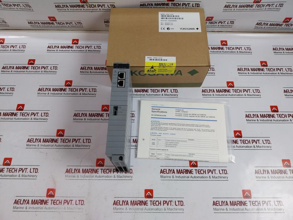 Yokogawa Cp451 Plc Processor Module Cp451-10 S2 Kcc-rem-yhq-een122