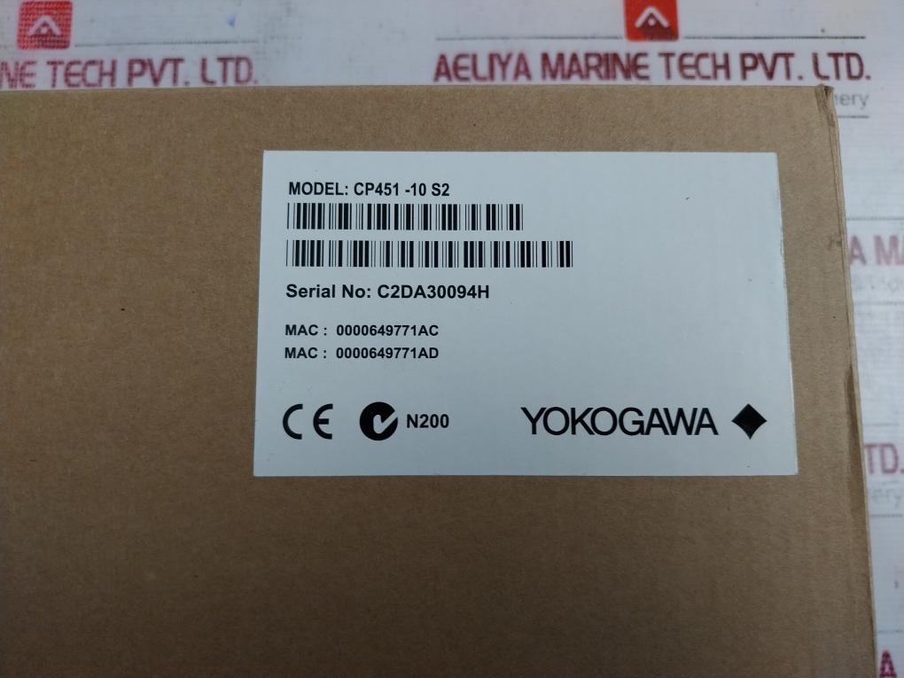 Yokogawa Cp451 Plc Processor Module Cp451-10 S2 Kcc-rem-yhq-een122