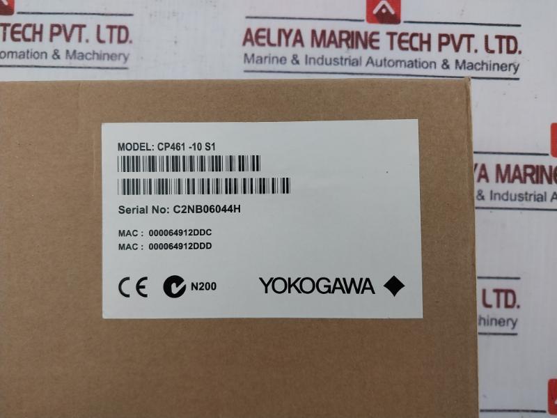Yokogawa Cp461-10 S1 Processor Module Gs 32P06D20-01En