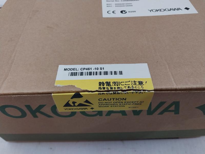 Yokogawa Cp461-10 S1 Processor Module Gs 32P06D20-01En