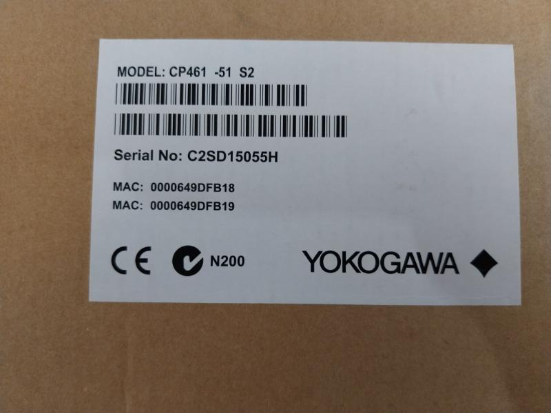 Yokogawa Cp461-51 Processor Module Cp461 C2Sd15055H