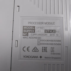 Yokogawa Cp461 Processor Module Field Control Unit Cp461-51 S2