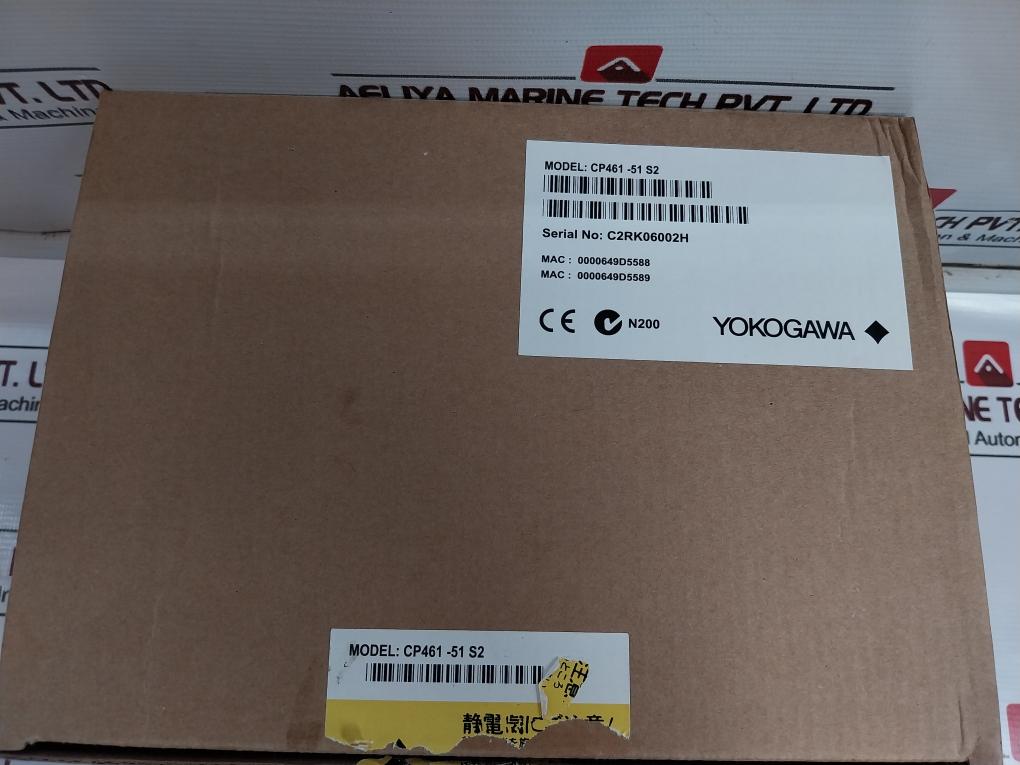 Yokogawa Cp461 Processor Module Field Control Unit Cp461-51 S2