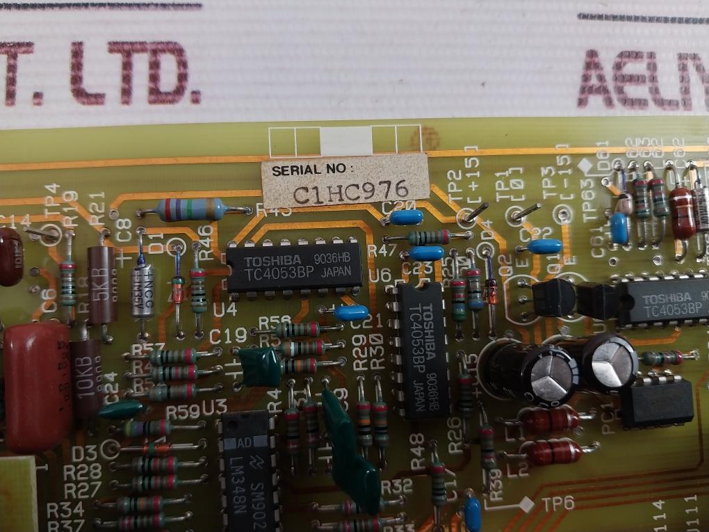 Yokogawa Cr5-pd*A Interface Module Board Pt 100